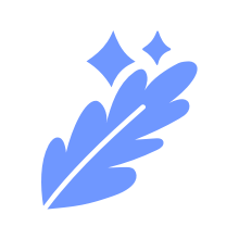 מסייע למראה פלומה ונוצות מבריק ונקי