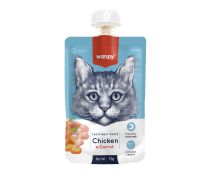 ונפי - פאוץ' מוס סלמון, עוף וגזר לחתול - 90 גרם