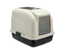 שרותים סגורים סטרונג בצבע שחור