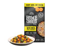 הום קוק אוכל ביתי אמיתי לכלב ברווז , אפונה ודלעת