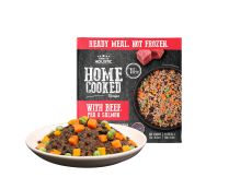 הום קוק מזון רטוב לכלב בקר וסלמון 2 ק"ג