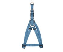 זאוס - רתמת ניילון כחולה A גודל S לכלב