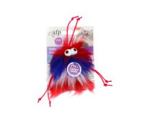 AFP - פלופי כדור משחק פרוותי לחתול - צבע אדום