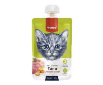 ונפי - פאוץ' מוס בשר, טונה, עוף וגזר לחתול - 90 גרם