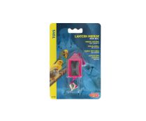 ליווינג וורלד - משחק לציפורים - מראה בצורת מנורת לילה ופעמון