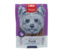 ונפי - חטיף לכלב רצועות ברווז רכות - 100 גרם