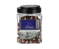 כנען - צנצנת חטיפי טבעות לכלבים ברווז ודג קוד - 400 גרם