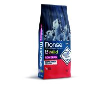 מונג' בי-ווילד - מזון יבש מופחת דגנים לגורי כלבים - צבי - 12 ק"ג