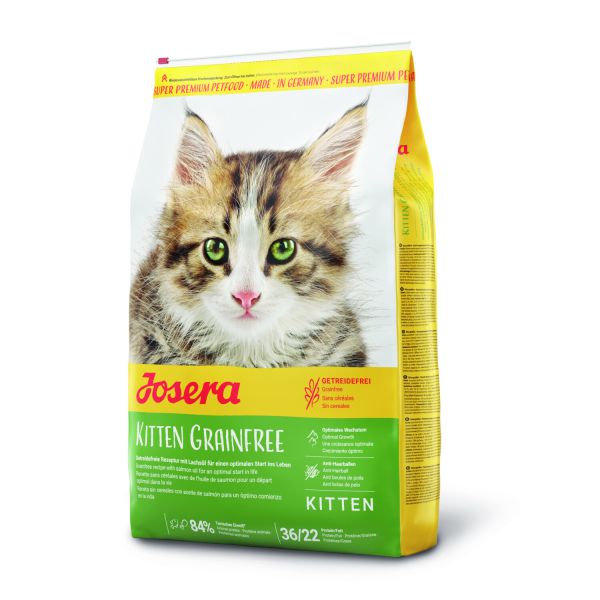ג'וסרה קיטן ללא דגנים - מזון יבש לגורי חתולים - 10 ק