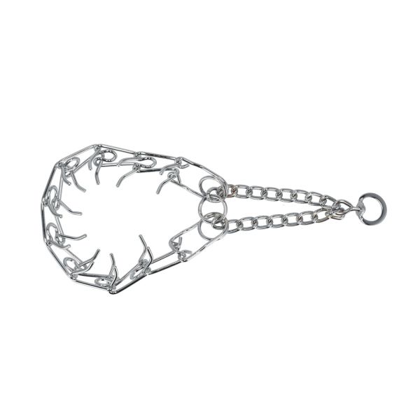 קולר חנק דוקרנים לכלבים מגזע גדול - 60 ס