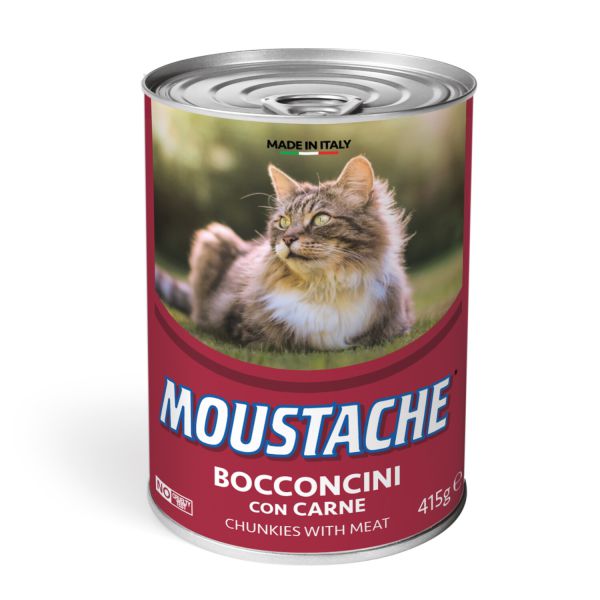 מוסטאג' - שימורים לחתול - בשר - 400 גרם