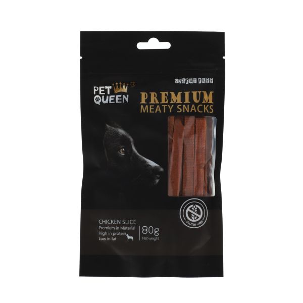 פט קווין בלק - חטיף ללא דגנים חזה עוף