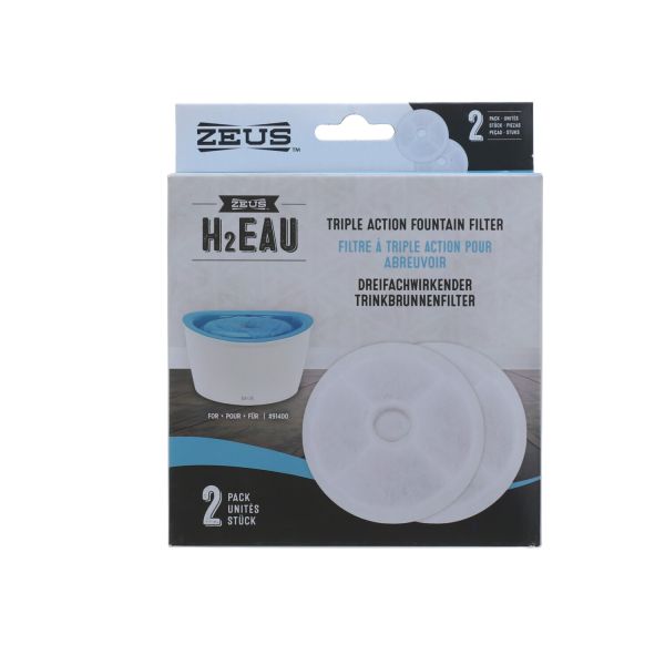 זאוס - מסננים למזרקת שתייה לכלב 6 ליטר