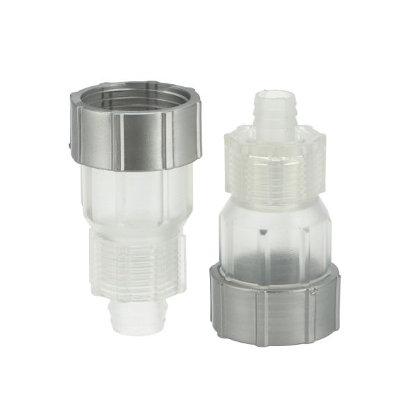 הקוס - חלק חלופי - זוג מתאמי כניסה ויציאה ל UV