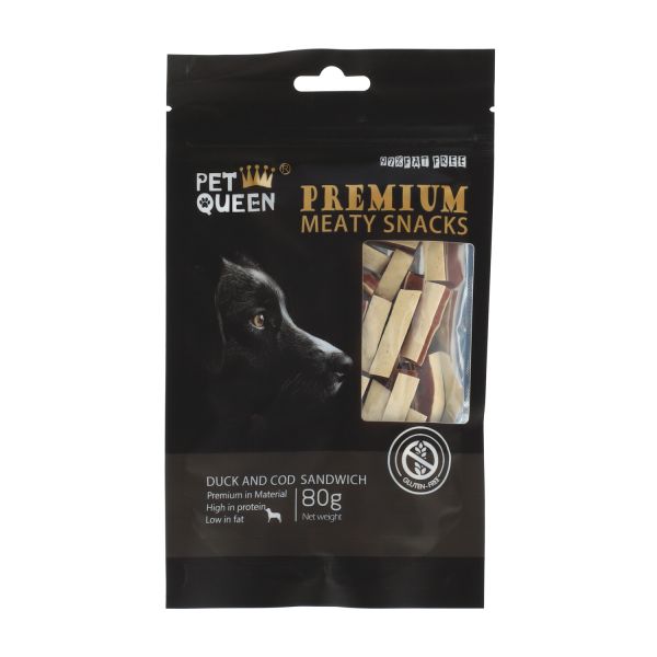 פט קווין בלק - חטיף סנדוויץ' ברווז ודג בקלה