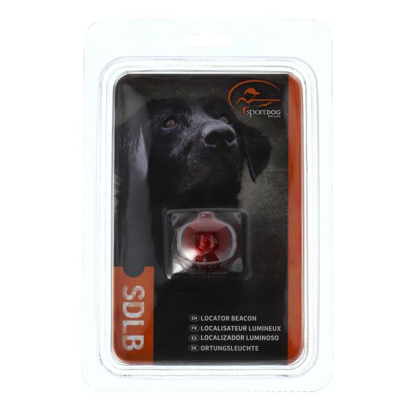 ספורטדוג - מנורת איתור אדומה לקולר 2 מצבים