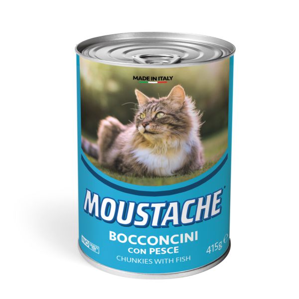 מוסטאג' - שימורים לחתול - דג - 400 גרם