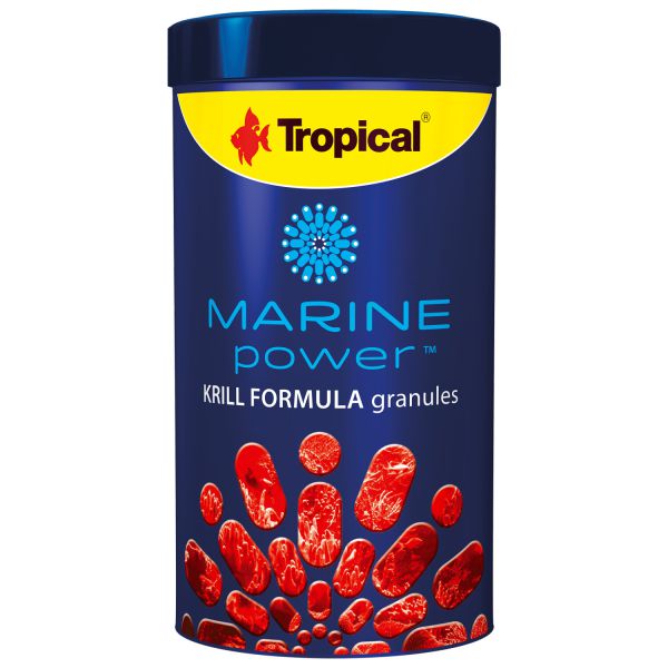 טרופיקל - מזון מגורען עשיר בקיריל למים מלוחים -  250 מ