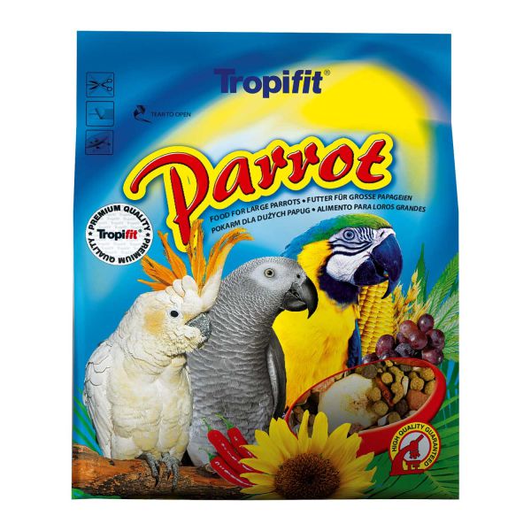 טרופיפיט - תערובת מזון לתוכים גדולים - 1 ק