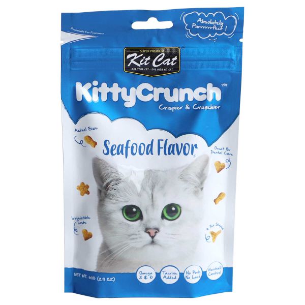 קיטי קראנץ' - חטיף מעדני ים - 60 גרם