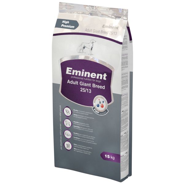 אמיננט - מזון יבש לכלבים בוגרים מגזע גדול- 15 ק