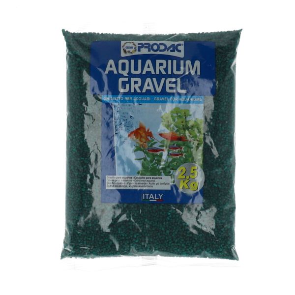 פרודק - חצץ לאקווריום בצבע ירוק - 2.5 ק