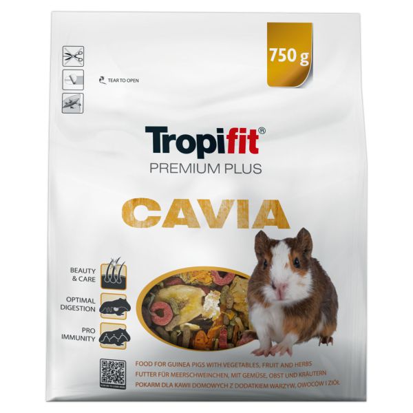 טרופיפיט - מזון מלא פרמיום+ לארנבות - 750 גרם