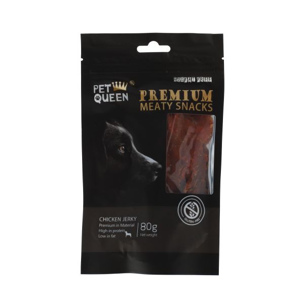 פט קווין בלק - חטיף לכלבים ללא דגנים חזה עוף