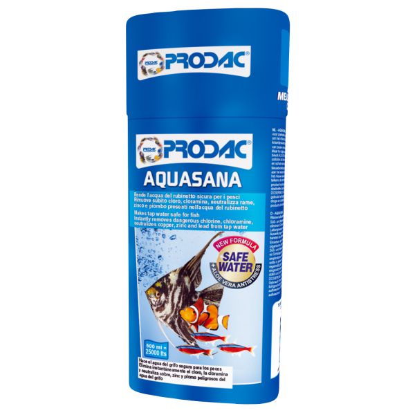 פרודק  - תכשיר לטיפול במי האקווריום  (אקווה סאנה) - 250 מ