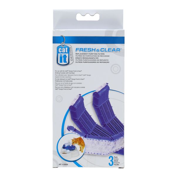 קט איט - פילטרים למזרקת שתייה + מזון לחתול