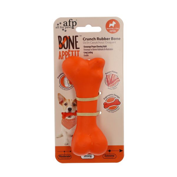 AFP - עצם סופר גומי פריכה לכלב - מידה S