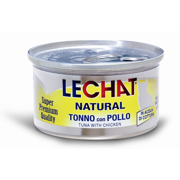 להשאט נאטורל - מעדן טונה ועוף בג'לי לחתול - 80 גרם