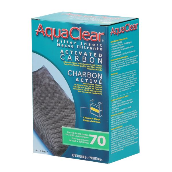 אקווה קליר - מדיה פחם 70 מארז 3X140 גרם