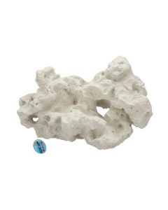 צ'יקוס - סלע מחורר בצבע לבן - 44 ס"מ