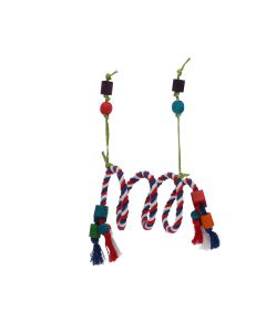 ליווינג וורלד - משחק לציפורים - חבל באנג'י