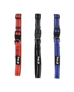 קולר ניילון מחזיר אור 40-50*2 ס"מ שלל צבעים